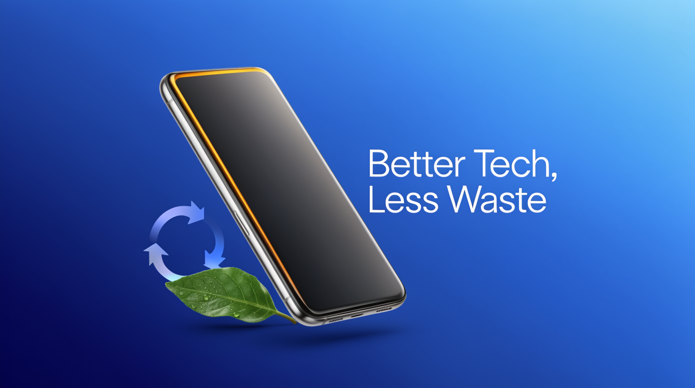 Better Tech Less Waste finished banner